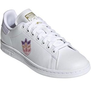 NIB Adidas Originals Stan Smith Purple Tint Trefoil Womens 10.5/Mens 9.5